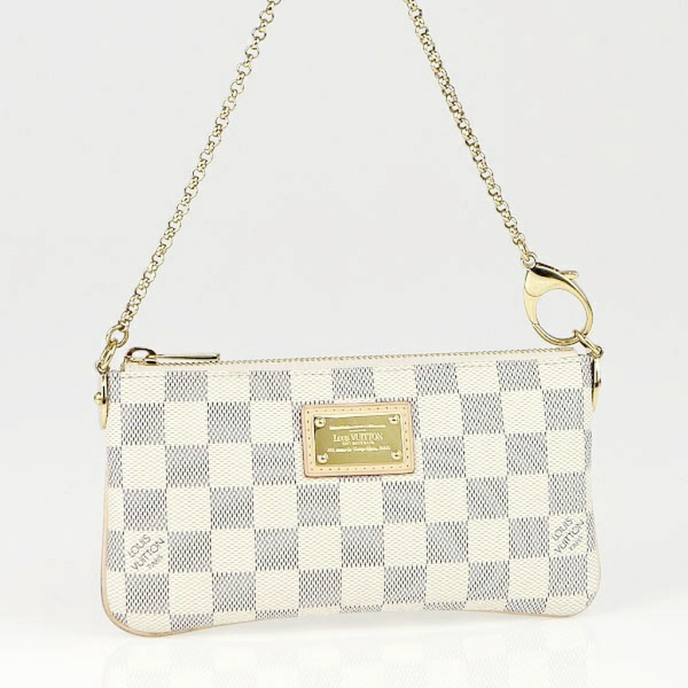 Louis Vuitton Milla Pochette Bag Rare N60027